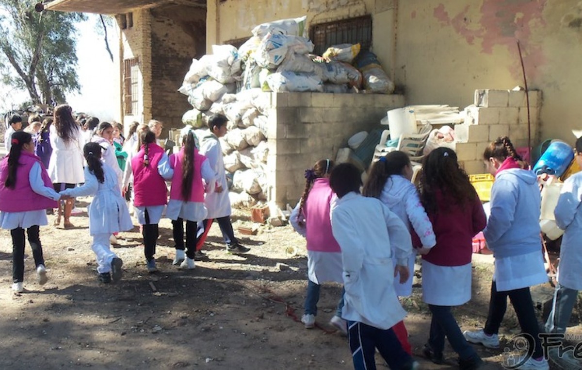 Freyre vendió más de 97 toneladas de basura reciclada