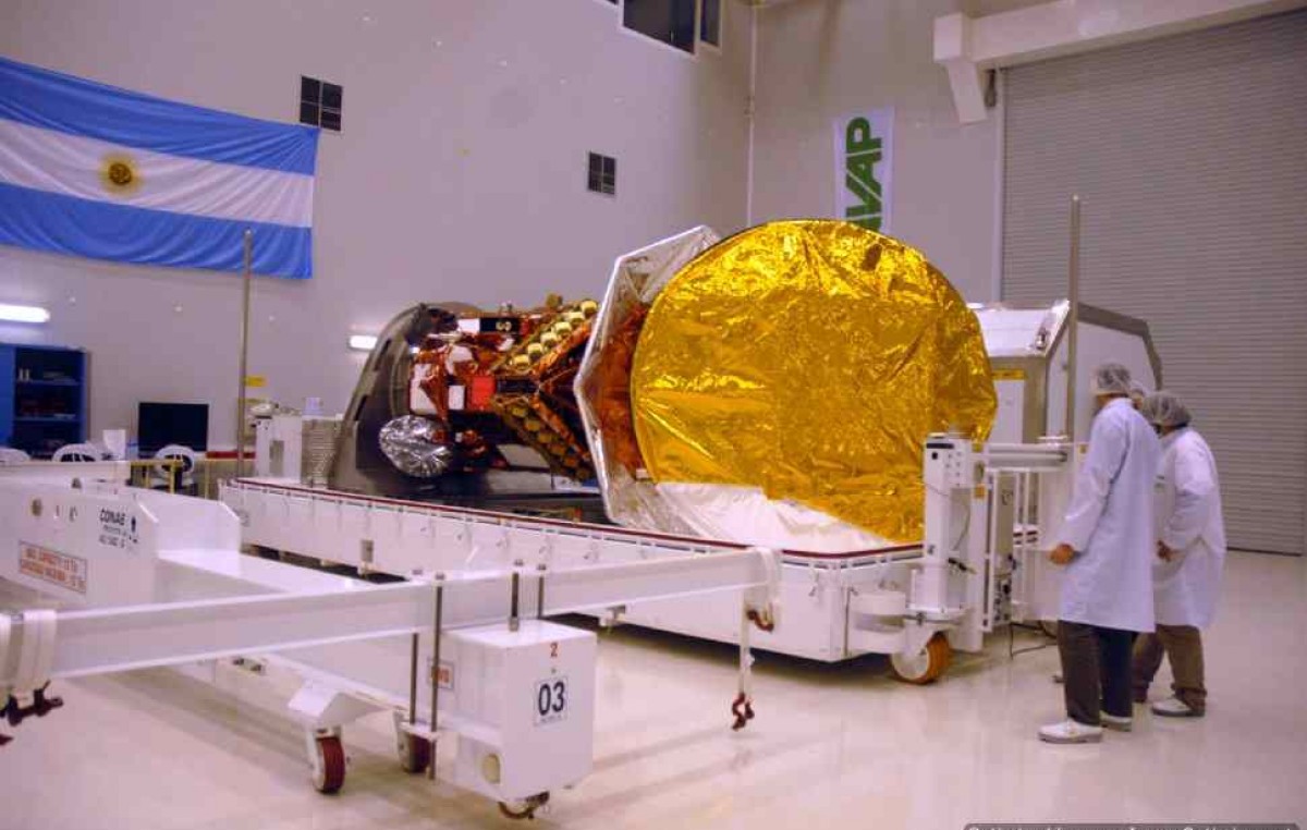 El primer satélite de comunicaciones argentino será lanzado entre junio y julio