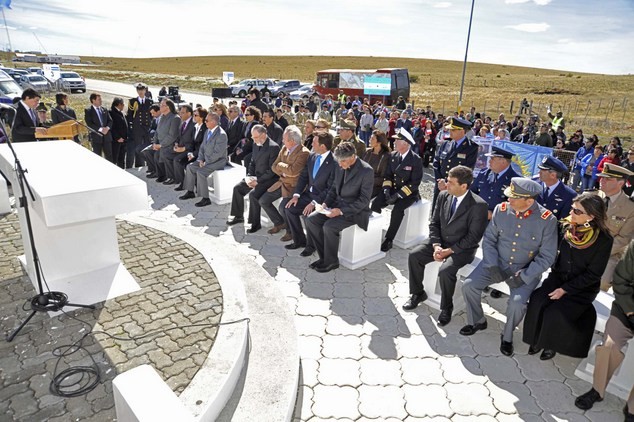 Argentina y Chile inauguraron el monumento a la Virgen de la Paz