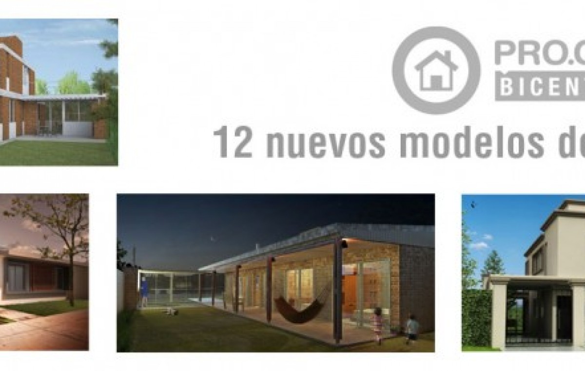 Ya se encuentran disponibles 12 nuevos modelos de casas Procrear