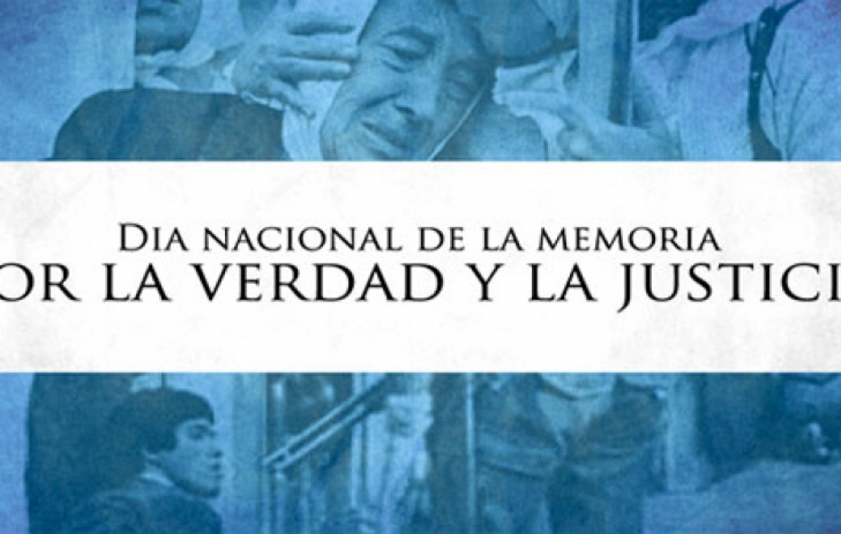 Hoy se conmemora el Día por la Memoria, la Verdad y la Justicia