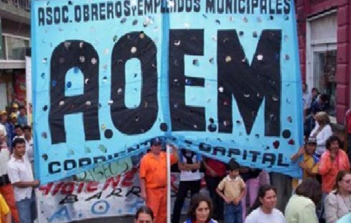 Corrientes: Aoem pidió que se reabran las paritarias municipales