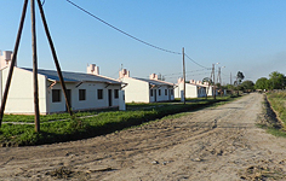 540 viviendas en diferentes localidades de Formosa se encuentran en etapa de terminación