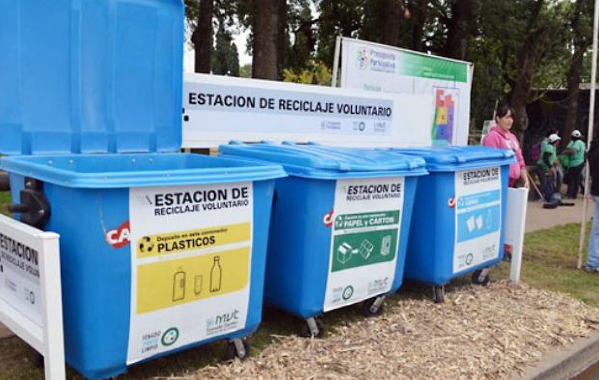 El Presupuesto Participativo trajo a Venado Tuerto una estación de reciclaje