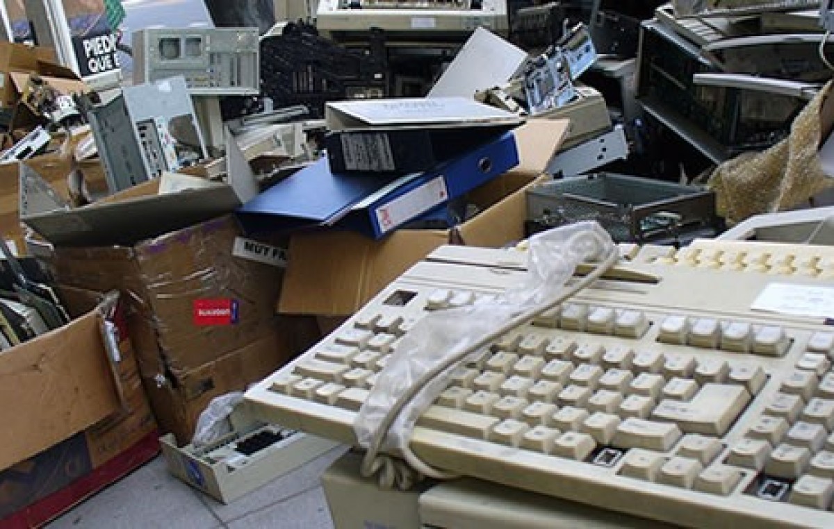 Rosario: Los residuos informáticos transformados en trabajo local