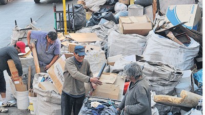 En Río Cuarto harán un censo de cartoneros para conocer sus necesidades