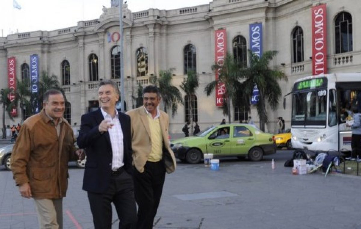 Macri criticó la tasa vial y dijo que De la Sota “administra mal”