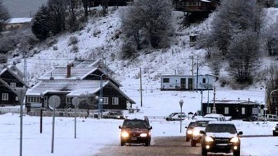 La primera nevada en Ushuaia anticipa la temporada de invierno