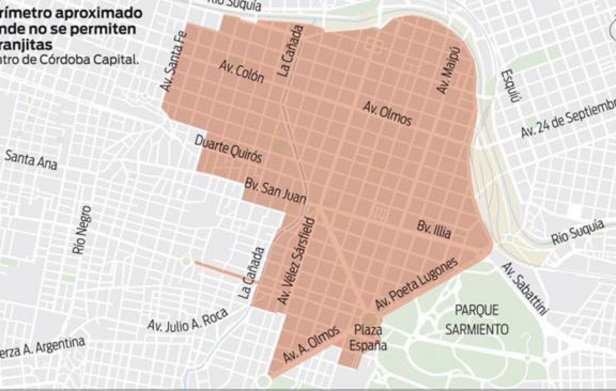 Naranjitas: analizan darles más calles y tarifa nocturna en Córdoba