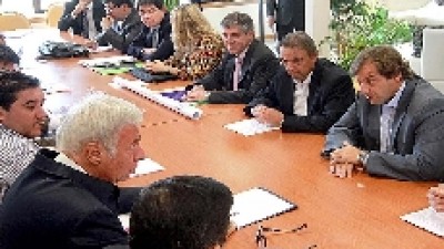 Tras la reunión, De la Sota dijo que no le debe a Río Cuarto