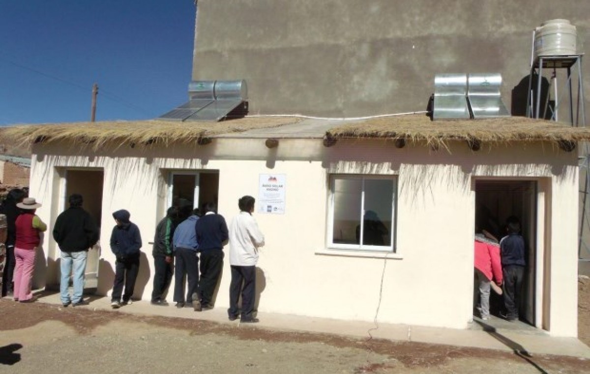 Jujuy: Inauguran baños andinos en Santa Catalina
