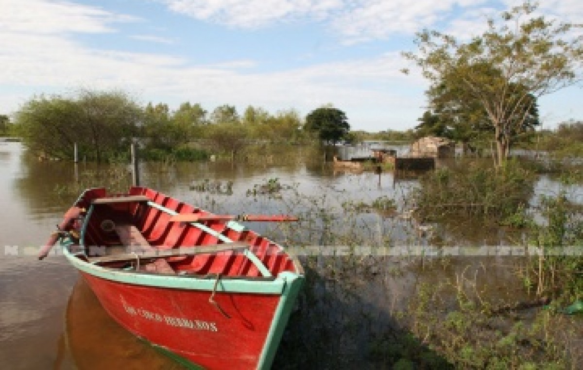 Chaco: Este fin de semana el Paraná podría superar los 7 metros