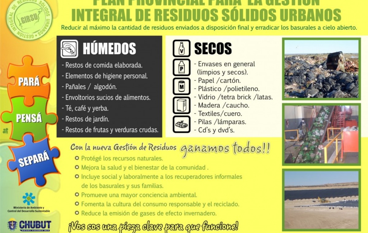 Chubut: Municipios del GIRSU definen reparto de aportes nacionales y del Banco Mundial