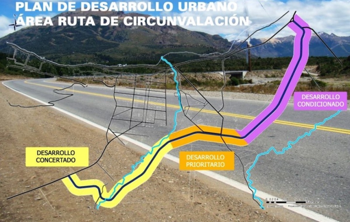 Ejecutivo de Bariloche presentó el plan de desarrollo de Circunvalación