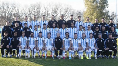 Esta es la foto oficial de la Selección argentina