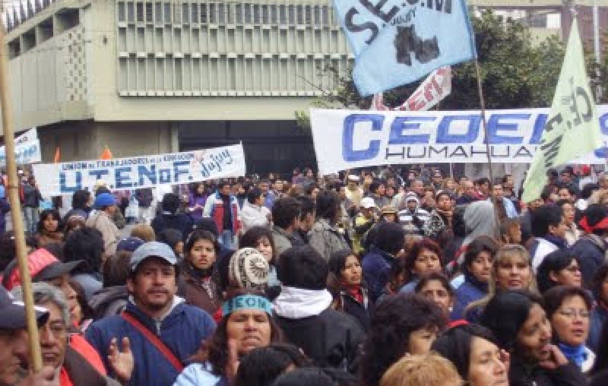 Jujuy: Lunes y martes para el Frente de Gremios