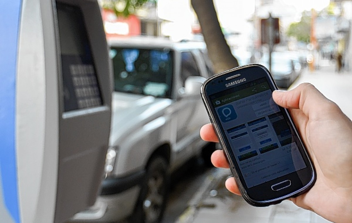 Bahía Blanca: El estacionamiento ya se puede pagar desde el télefono celular