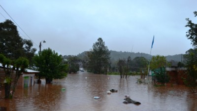 En dos meses comenzarían a entregar las casas a afectados por la inundación en El Soberbio