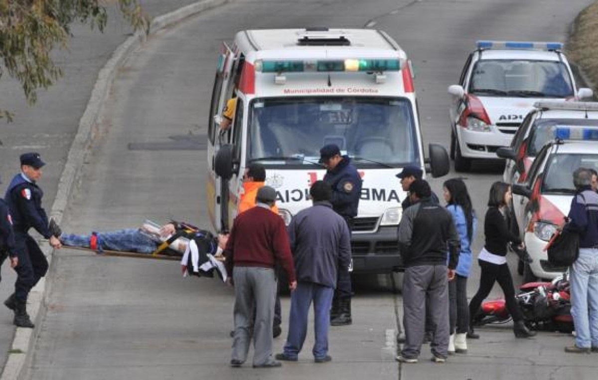 Córdoba: Al Urgencias le cuesta entre 12 y 13 mil pesos cada motociclista herido