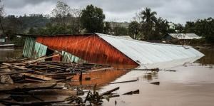 El río Uruguay comenzó a bajar en Misiones y deja ver la magnitud del desastre