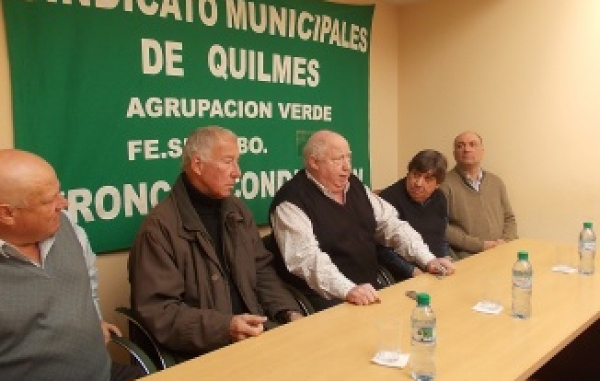 Los municipales de Quilmes no se sumaron al paro de hoy y convocan para septiembre