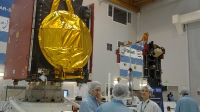 El Arsat 1 se cierra para viajar a Guyana