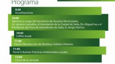 Salta: Capacitación para Intendentes y Concejales del NOA