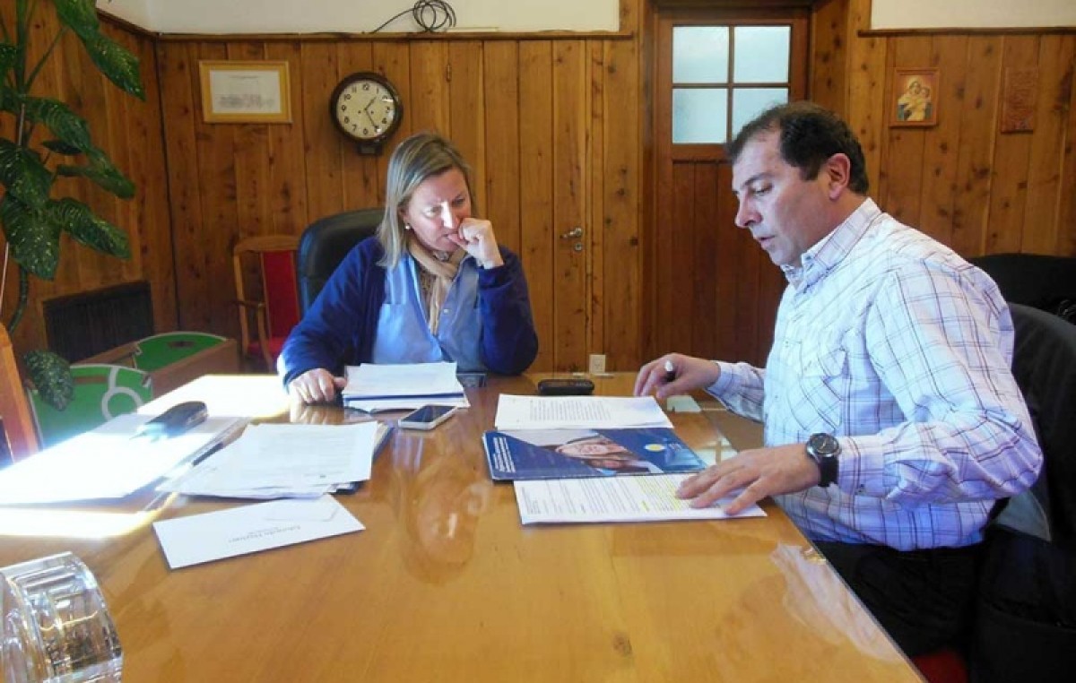 Planifican acciones sociales entre la comuna de Bariloche y el Ministerio de Desarrollo Social de la Nación