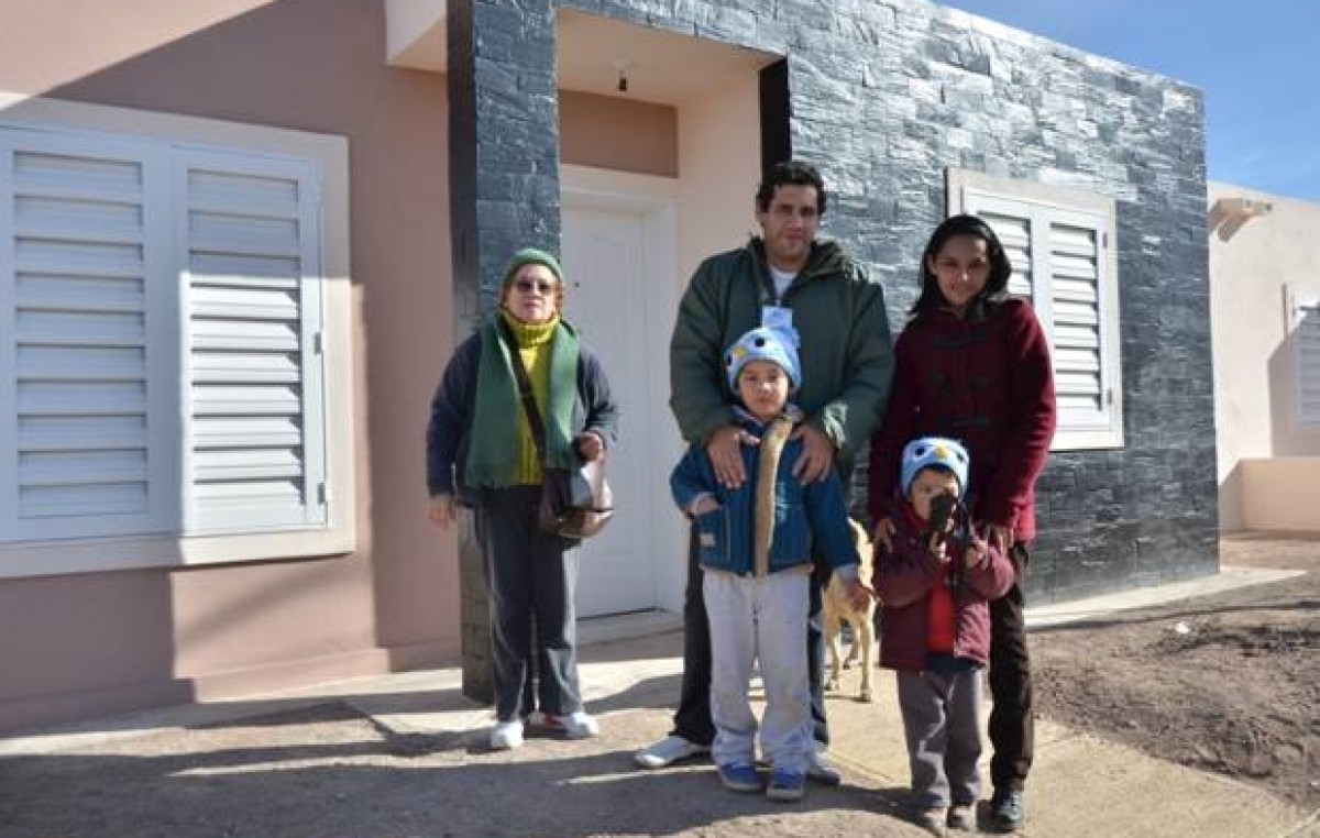 San Luis: Vecinos de cuatro localidades reciben hoy sus viviendas