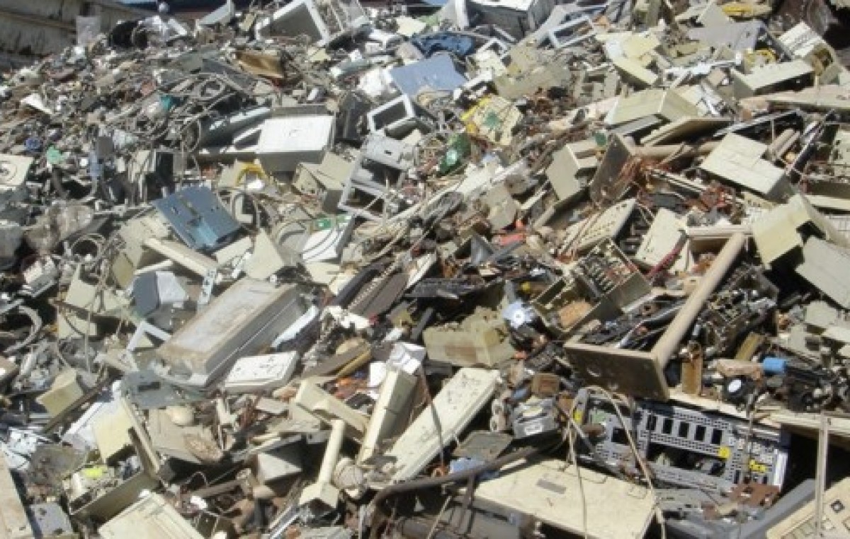 En 2 años reciclaron 100 toneladas de residuos electrónicos en James Craik