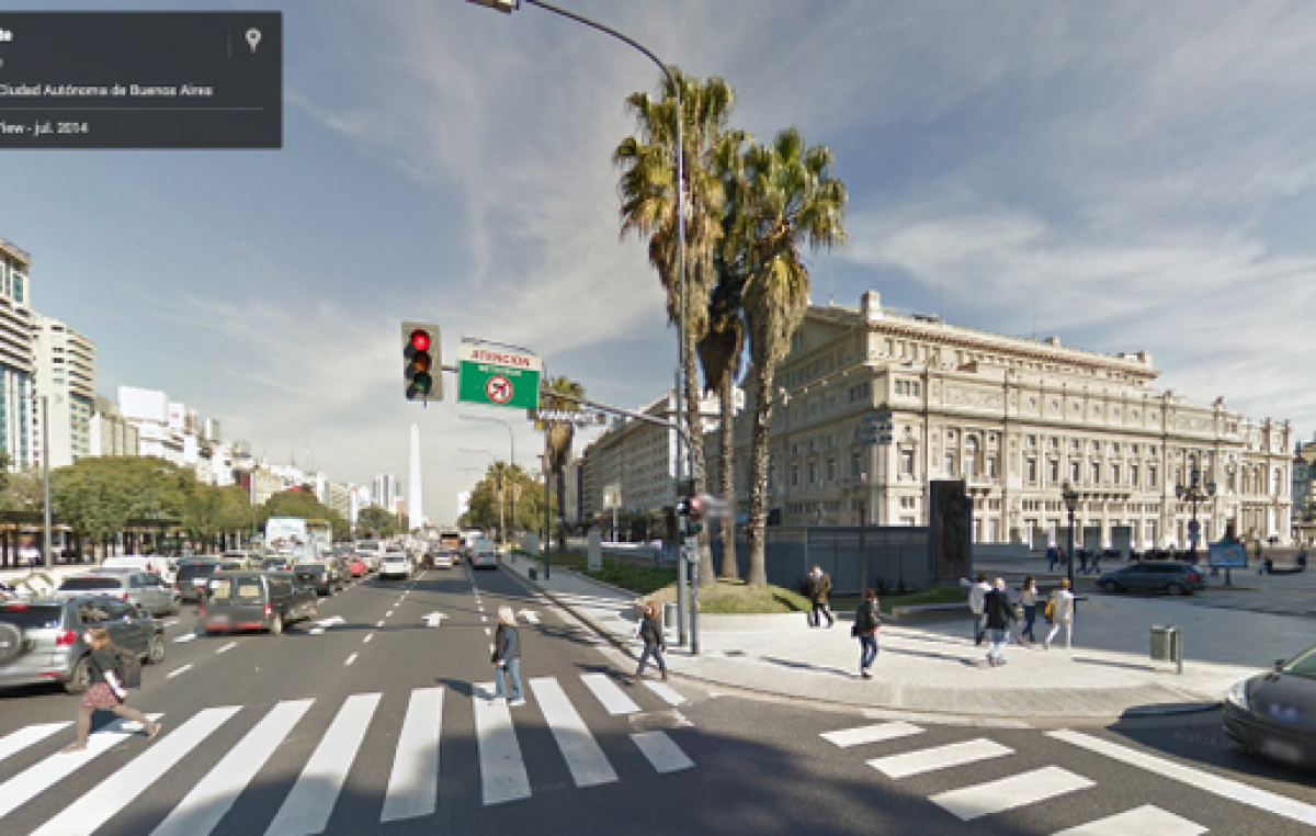 Google Street View llegó a Argentina