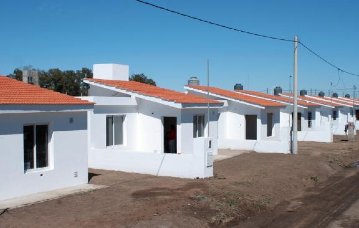 Arroyito entregó 118 casas de un plan propio local en 33 meses