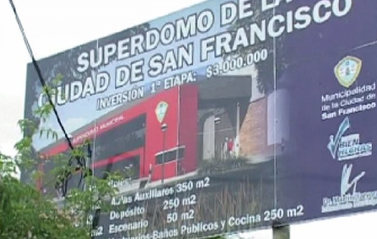 Invierten 9 millones de pesos en el Superdomo Municipal de San Francisco