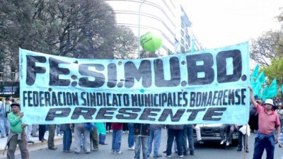 Municipales de Buenos Aires le salen al cruce a intendentes K: “Los trabajadores ya cedieron mucho”