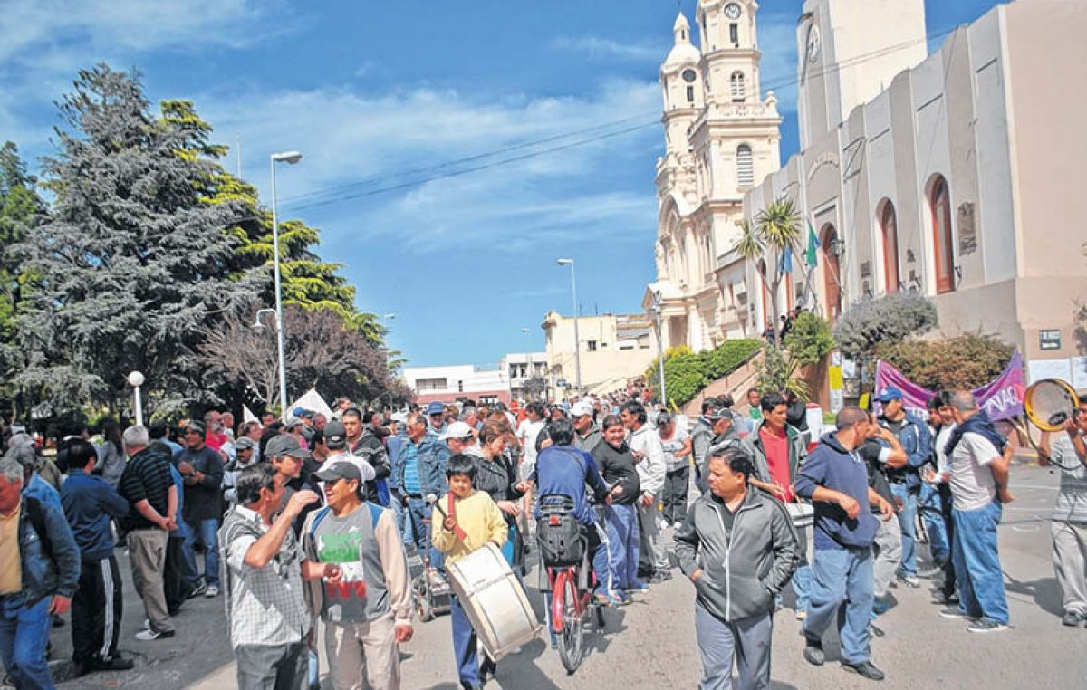 Patagones: ATE decidió llevar la protesta hacia el interior del distrito