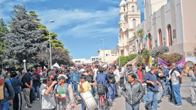 Patagones: ATE decidió llevar la protesta hacia el interior del distrito