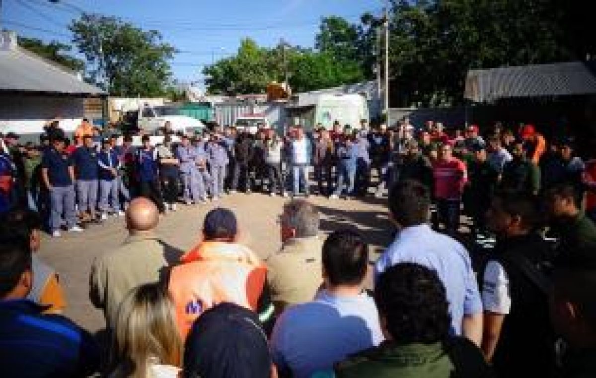 Vicente López: Paro y asamblea de municipales por trabajador fallecido