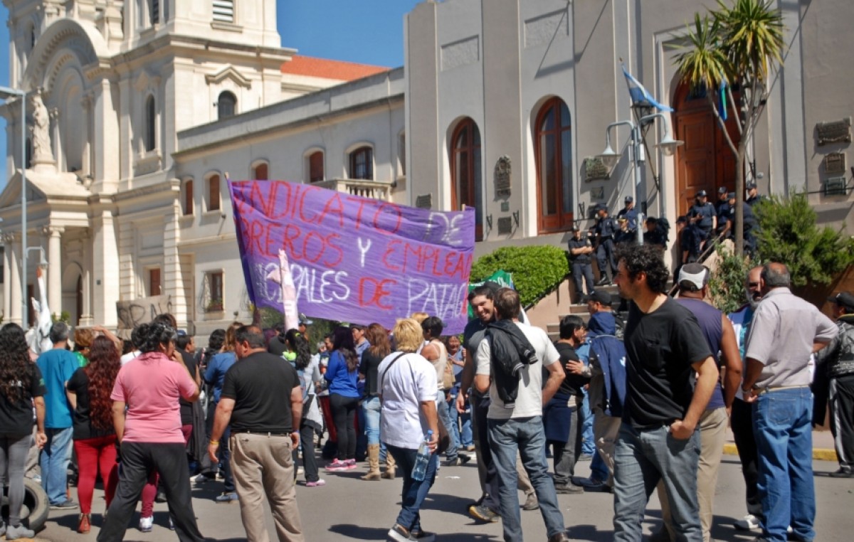 Patagones: empleados de la comuna pararán la semana próxima