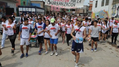 Vecinos de diez villas porteñas corrieron una maratón para pedir por la urbanización