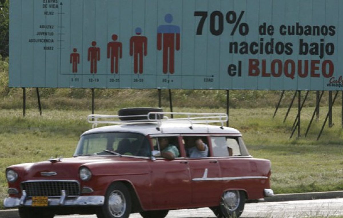 La ONU volvió a condenar el bloqueo a Cuba