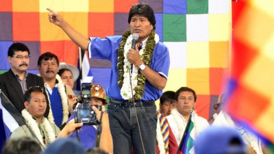 Evo Morales arrasa en los sondeos y seguirá gobernando hasta 2020