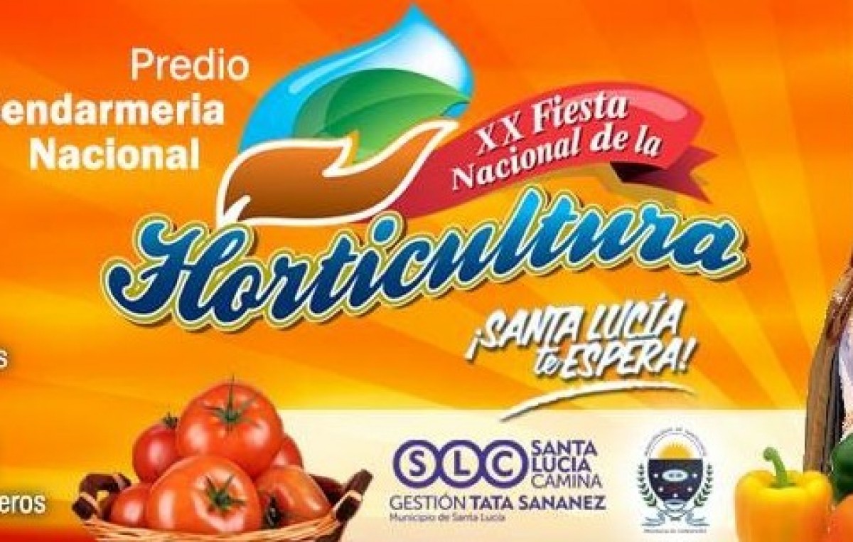 20ª Fiesta Nacional de la Horticultura, del 6 al 9 de noviembre, Santa Lucía