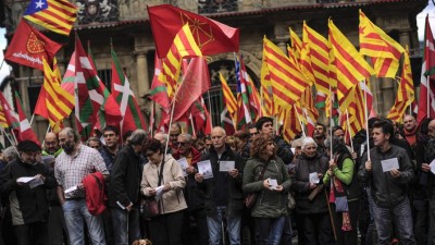 Simbólico Sí a la independencia catalana