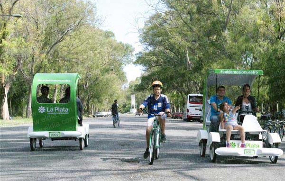 En La Plata llegan las bicicletas con GPS para el Bosque