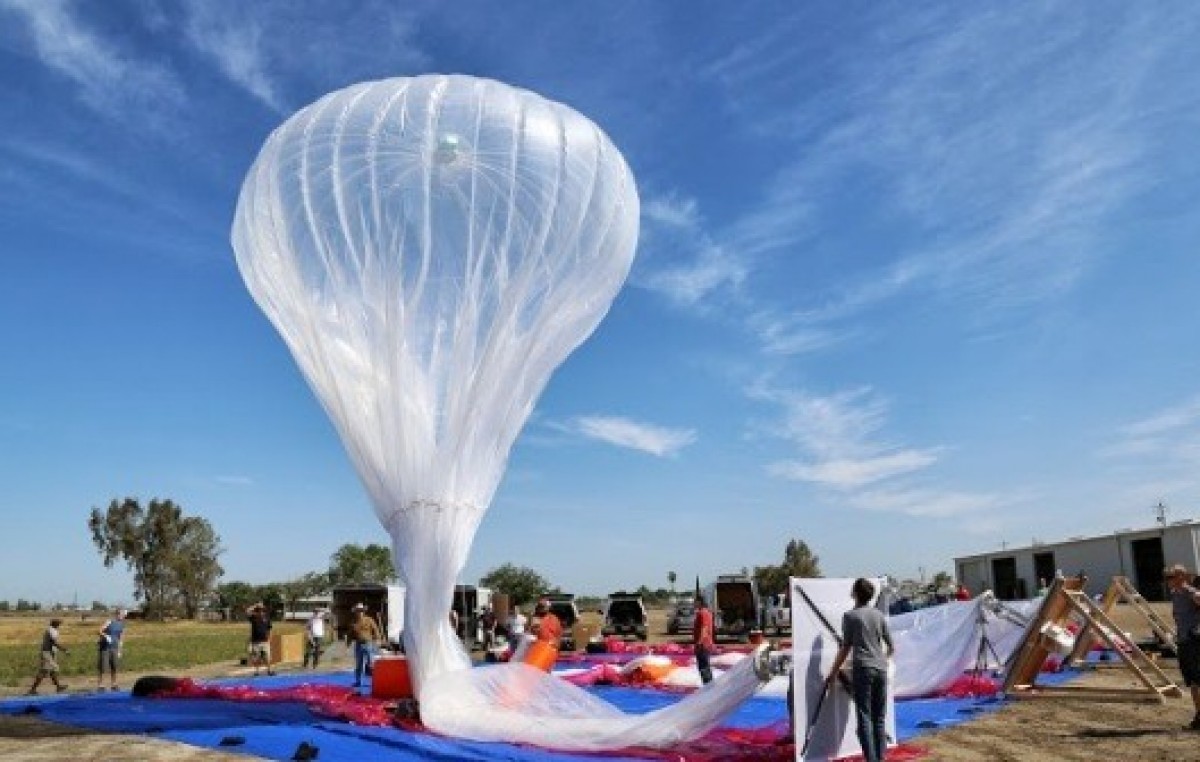 Google usa globos aerostáticos para llevar la conexión a internet a zonas rurales