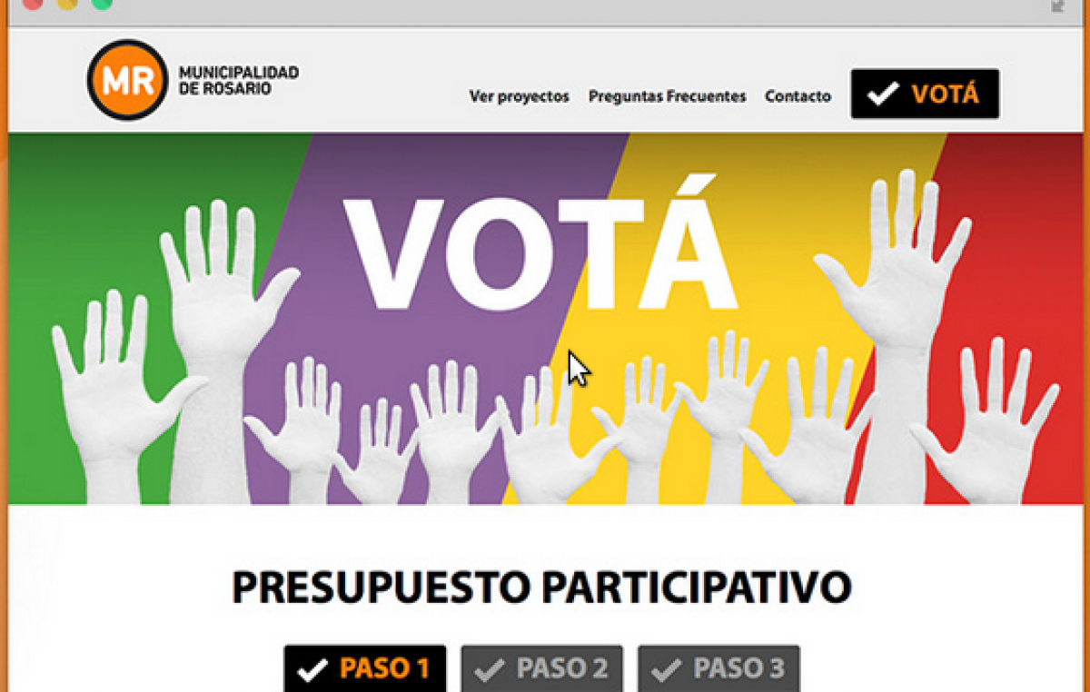 Más de 100 mil rosarinos votaron en el Presupuesto Participativo