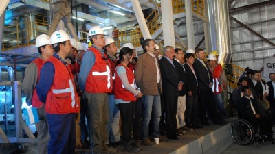 Ayer se inició la producción de carbonato de litio en Olaroz