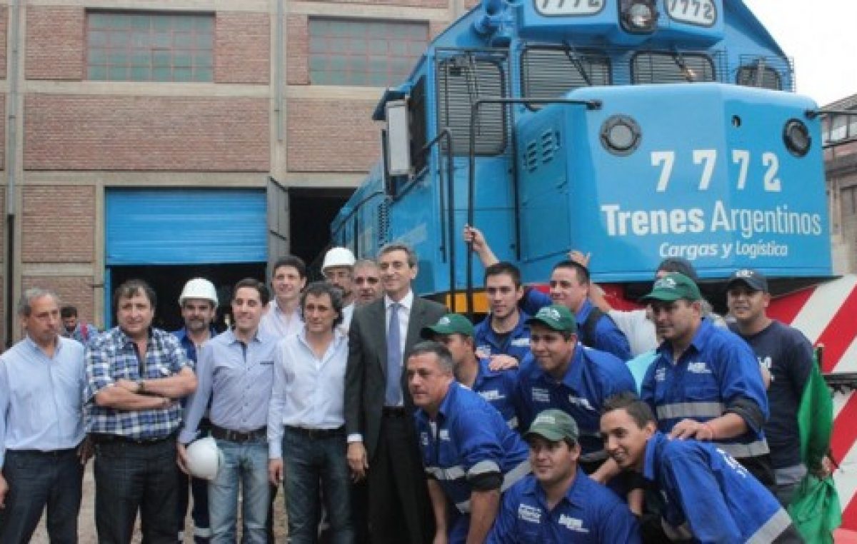 Randazzo anunció inversión ferroviaria en Córdoba