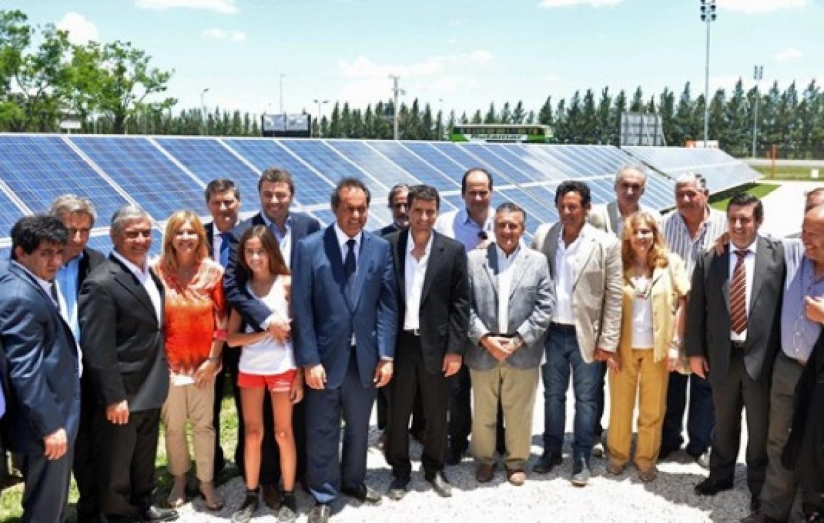 Se inauguró en Brandsen el primer parque solar de la Provincia