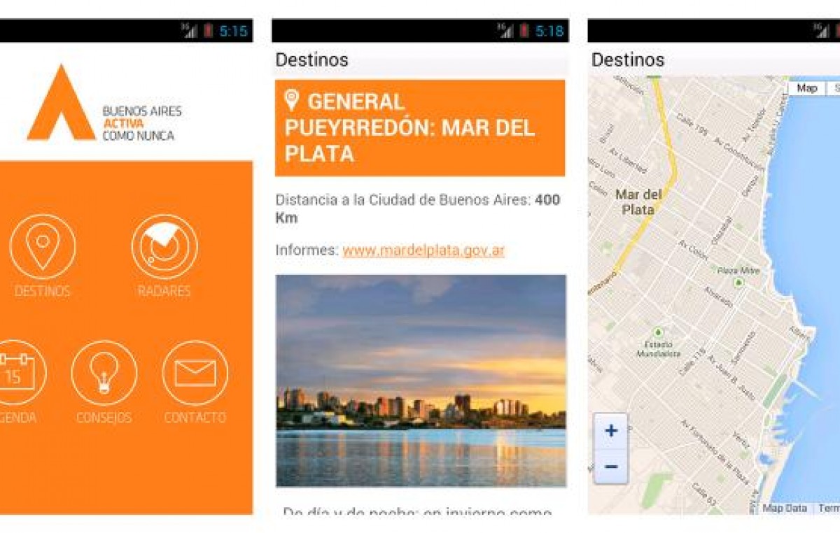 Buenos Aires: La Provincia lanzó «BA activa», una nueva app para turistas